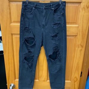 American Eagle Mom Jeans 12R